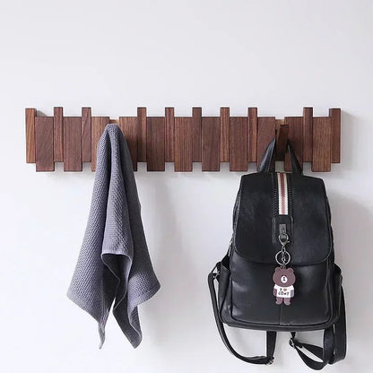 Stylish Wall Mount Coat Rack With Hooks - VogeLuxe