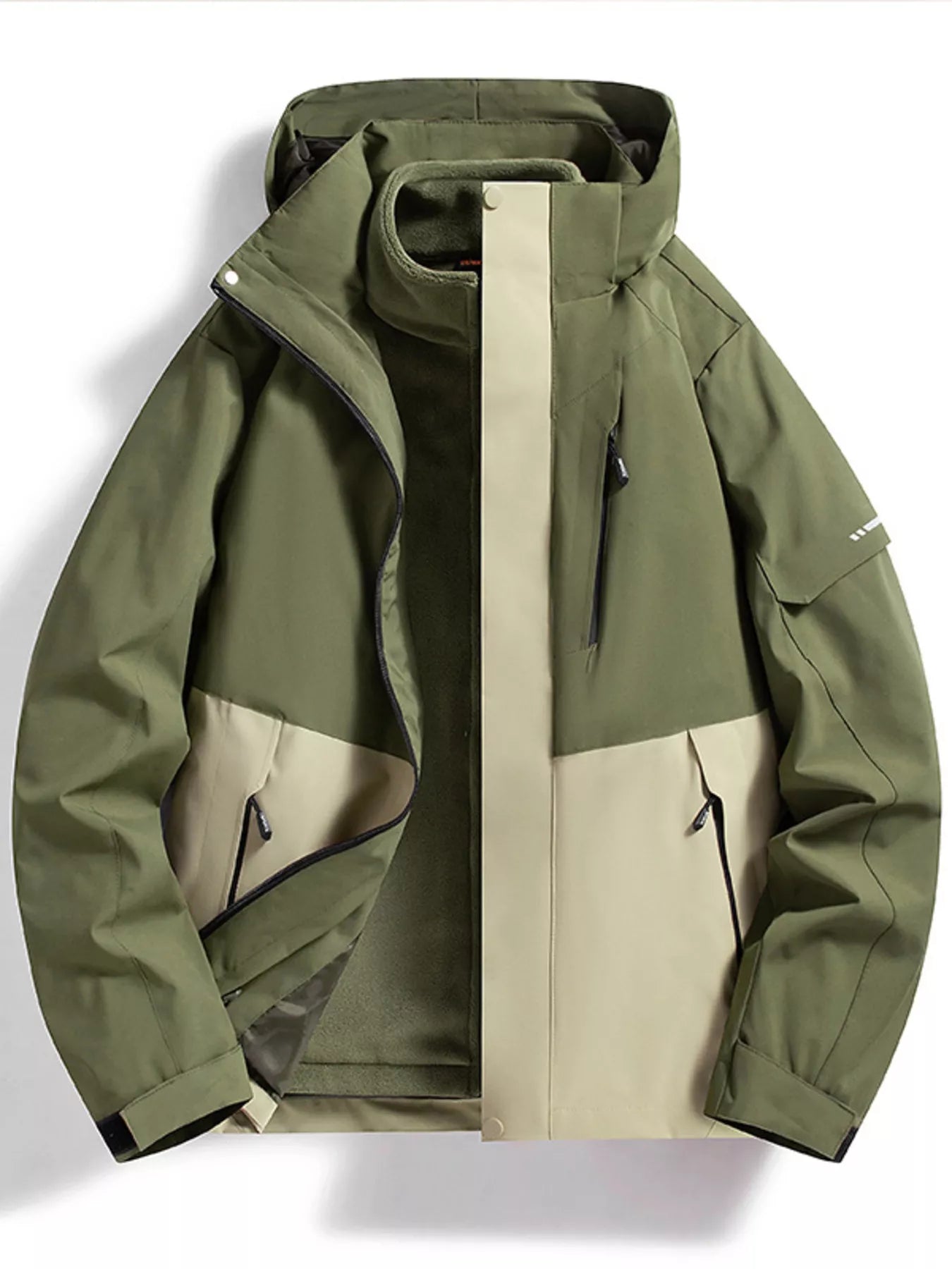Large Size Rainproof Men's Coat