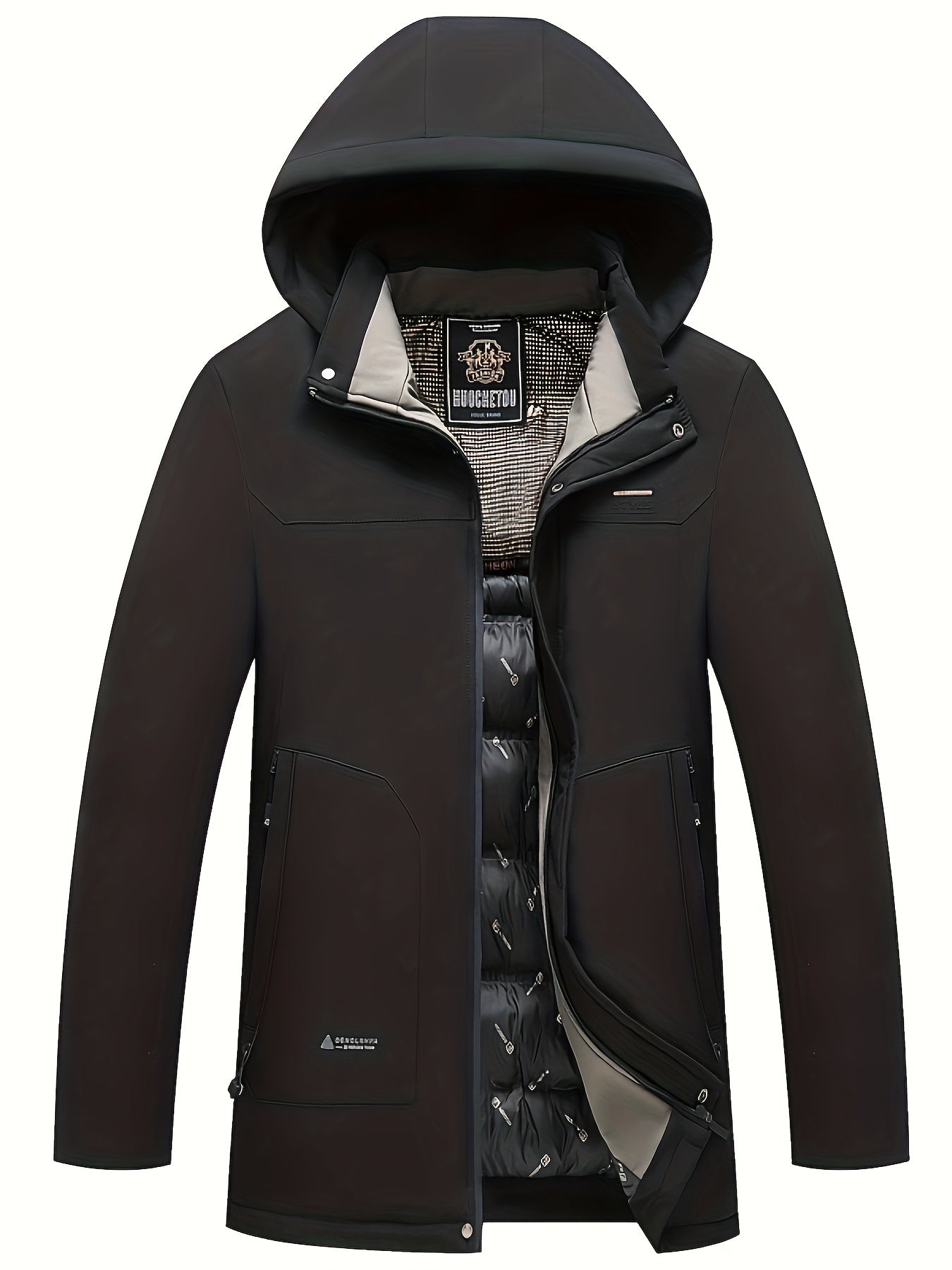 Waterproof Insulated Mens Winter Parka Coat - VogeLuxe