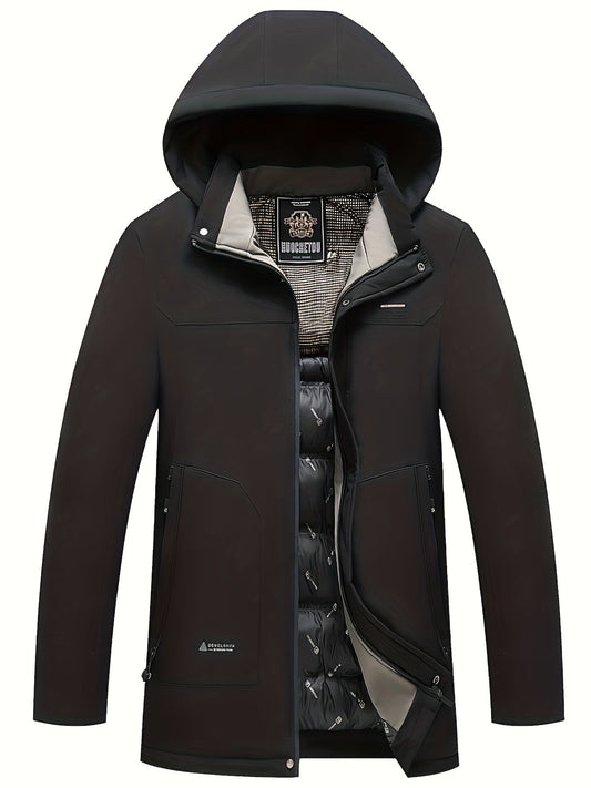 Waterproof Insulated Mens Winter Parka Jacket - BritishElegance