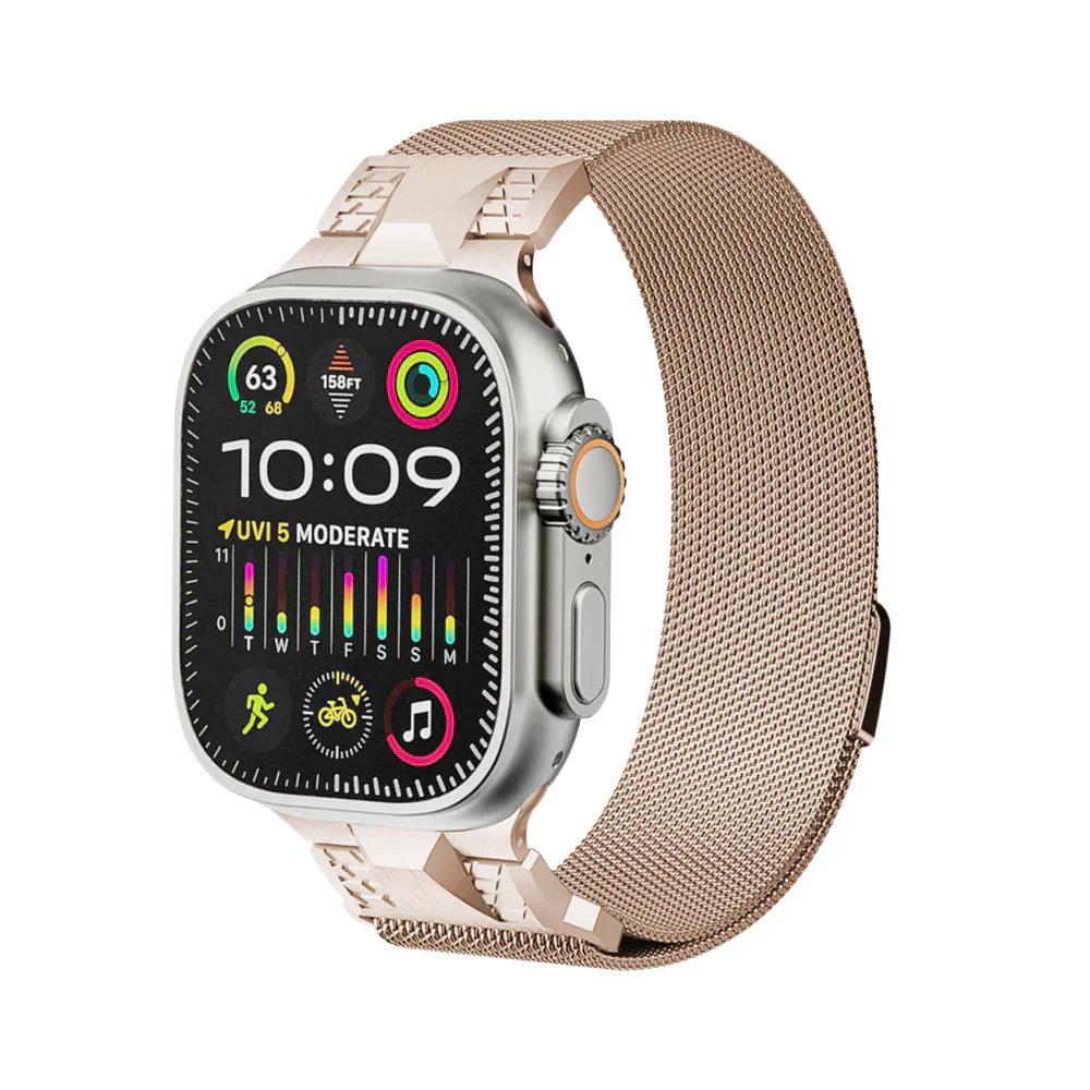 Strong Magnetic Apple Watch Metal Band