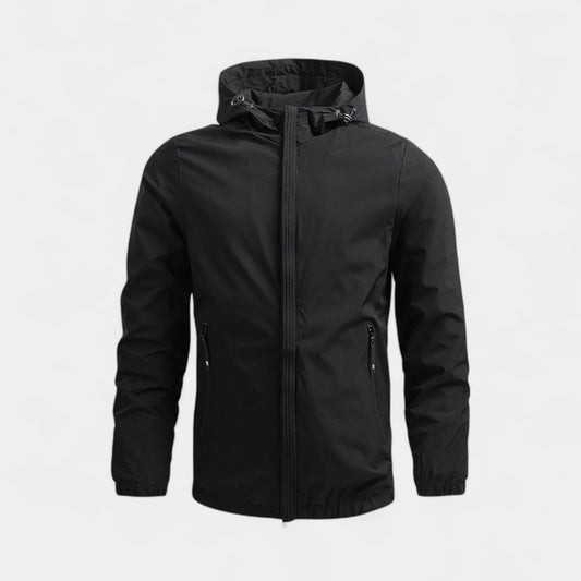 Waterproof Men's Breathable Hooded Jacket - VogeLuxe