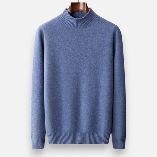 Classic Men's Wool Crew Neck Sweater - VogeLuxe
