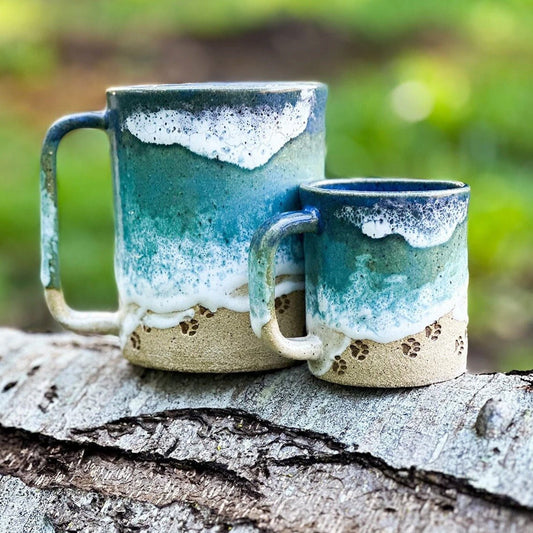 Beachy Dog Lover Coffee Mug Home Gift - VogeLuxe