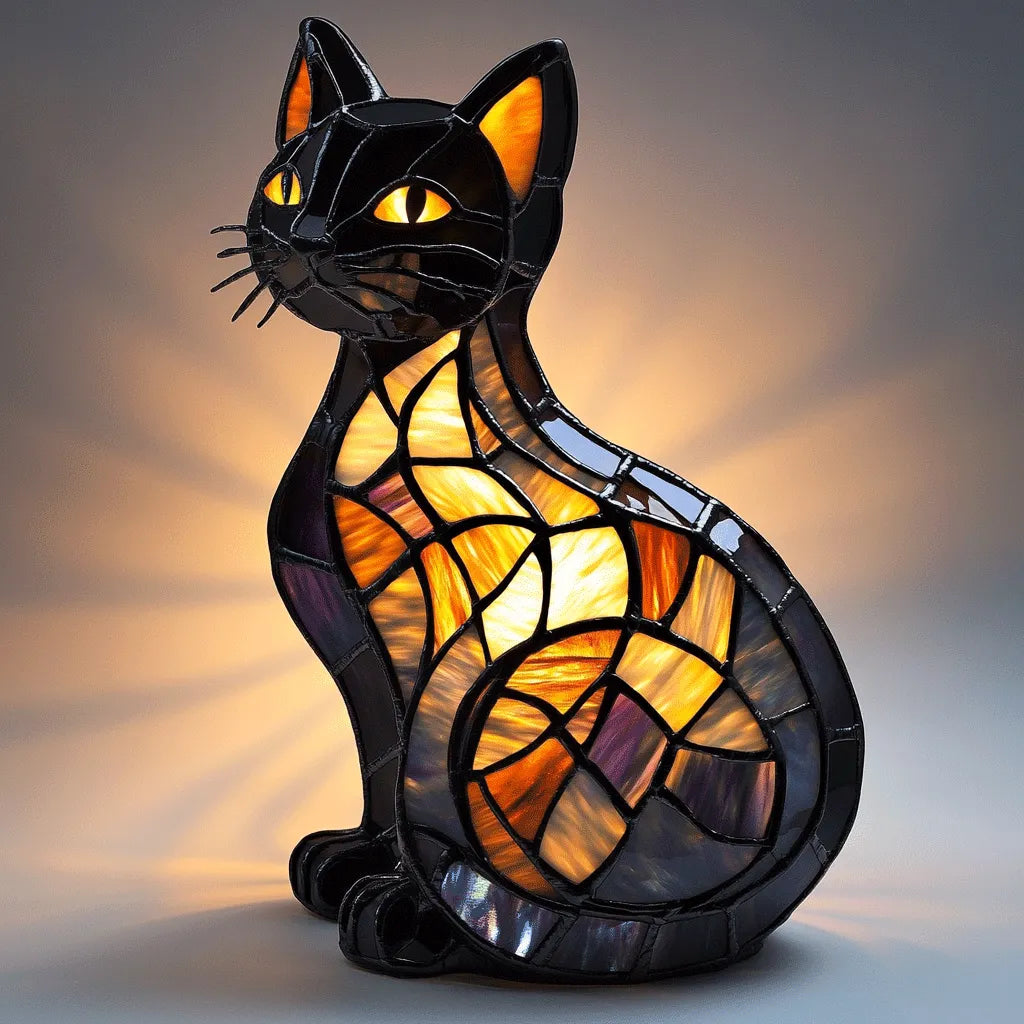 Colorful Kitty Table Light - VogeLuxe