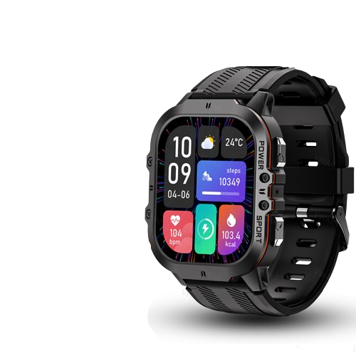Waterproof Swim Watch: Rugged Fitness Tracker for Swimmers