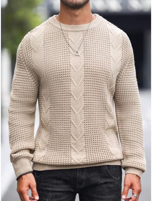 Soft Cream Crew Neck Cashmere Sweater