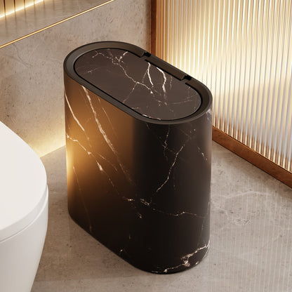 Luxury Stone Effect Waste Bin with Lid