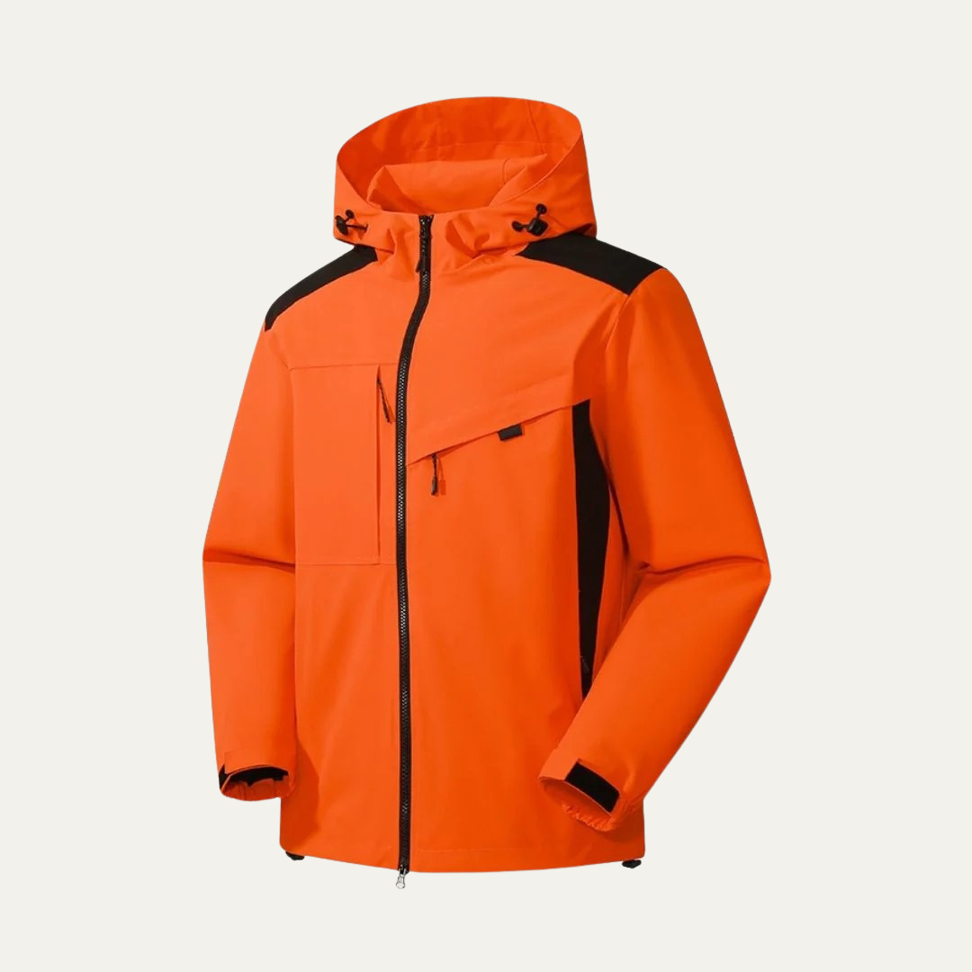 VogeLuxe | Men’s Waterproof Technical Shell Jacket