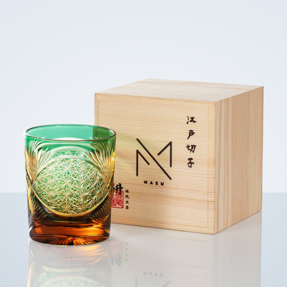 Luxury Whisky Glass Set with Wooden Gift Box