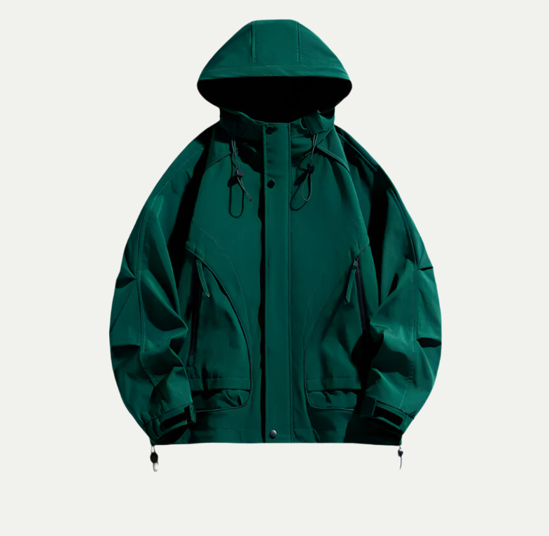 VogeLuxe | Men’s Weather Resistant Technical Parka