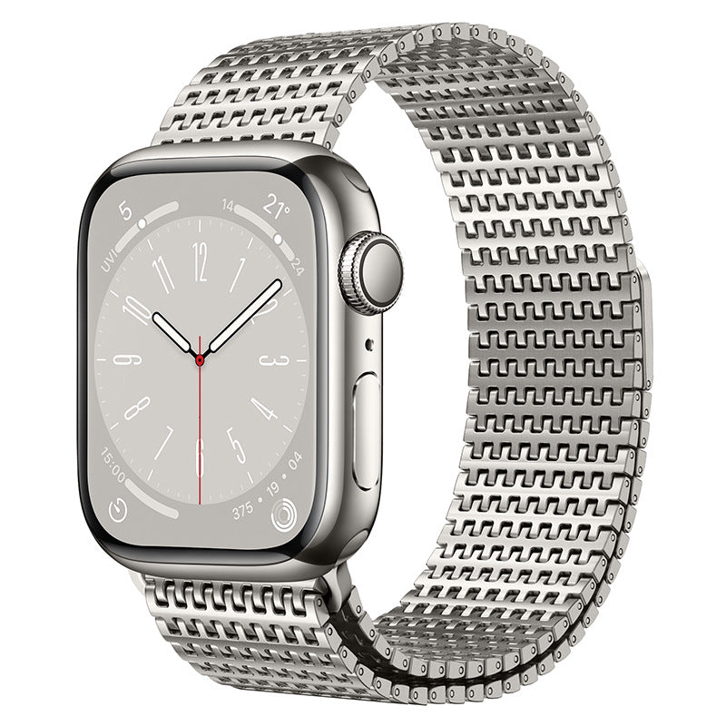 Premium Stainless Steel Apple Watch Magnetic Strap