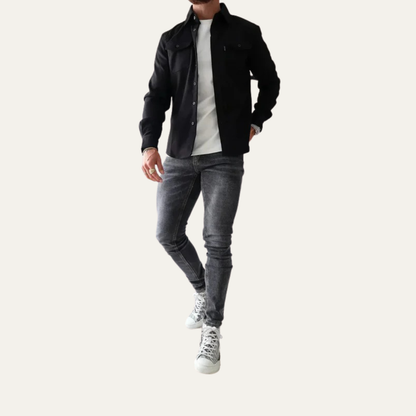 VogeLuxe | Men’s Military-Inspired Shacket