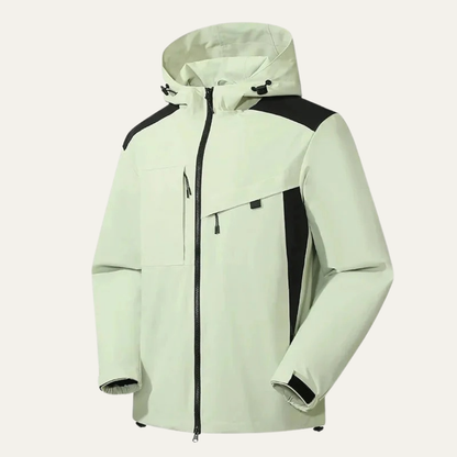 VogeLuxe | Men’s Technical Waterproof Hardshell Jacket