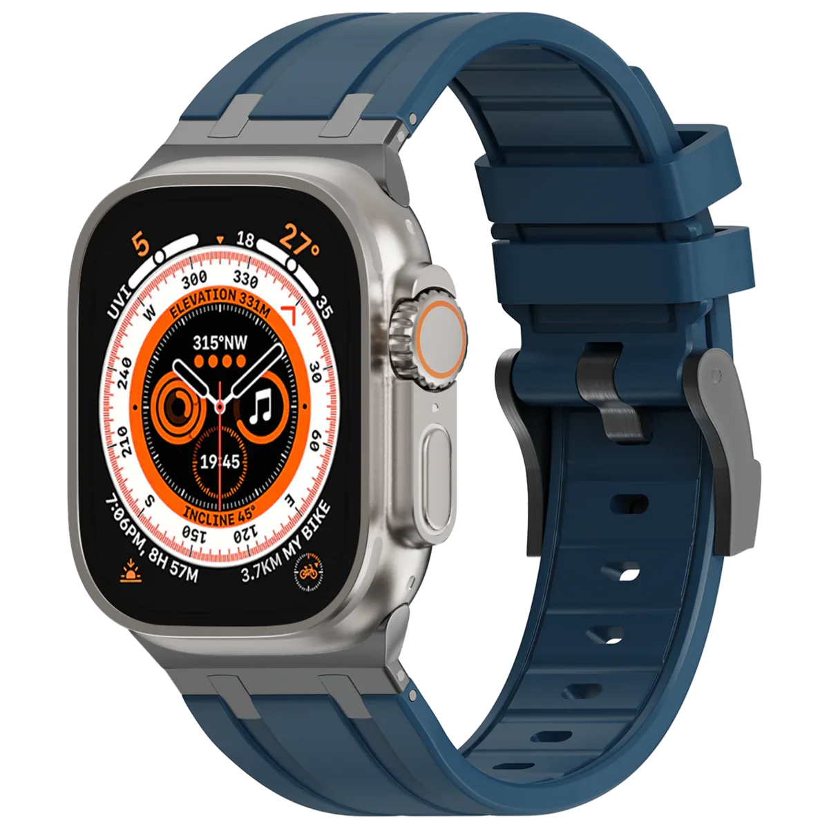 Soft Silicone Apple Watch Band Strap