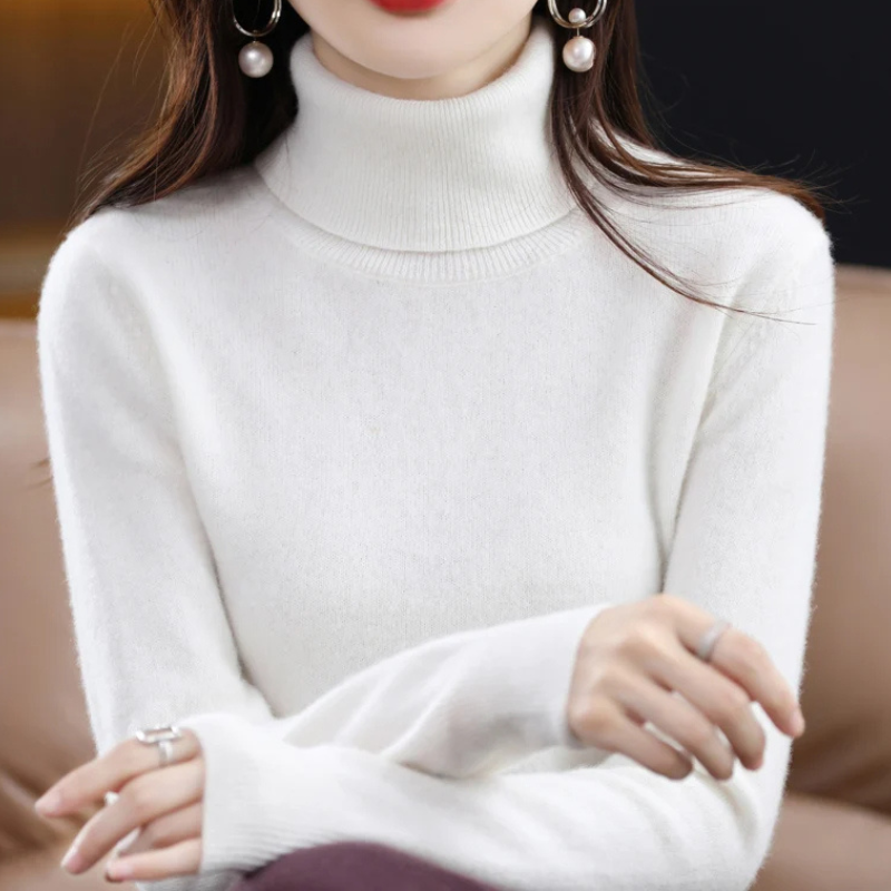 Soft Women's Winter Wool Sweater
