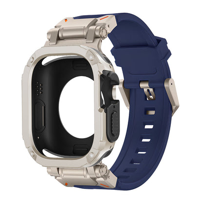 Durable Sport Rubber Strap Case for Apple Watch