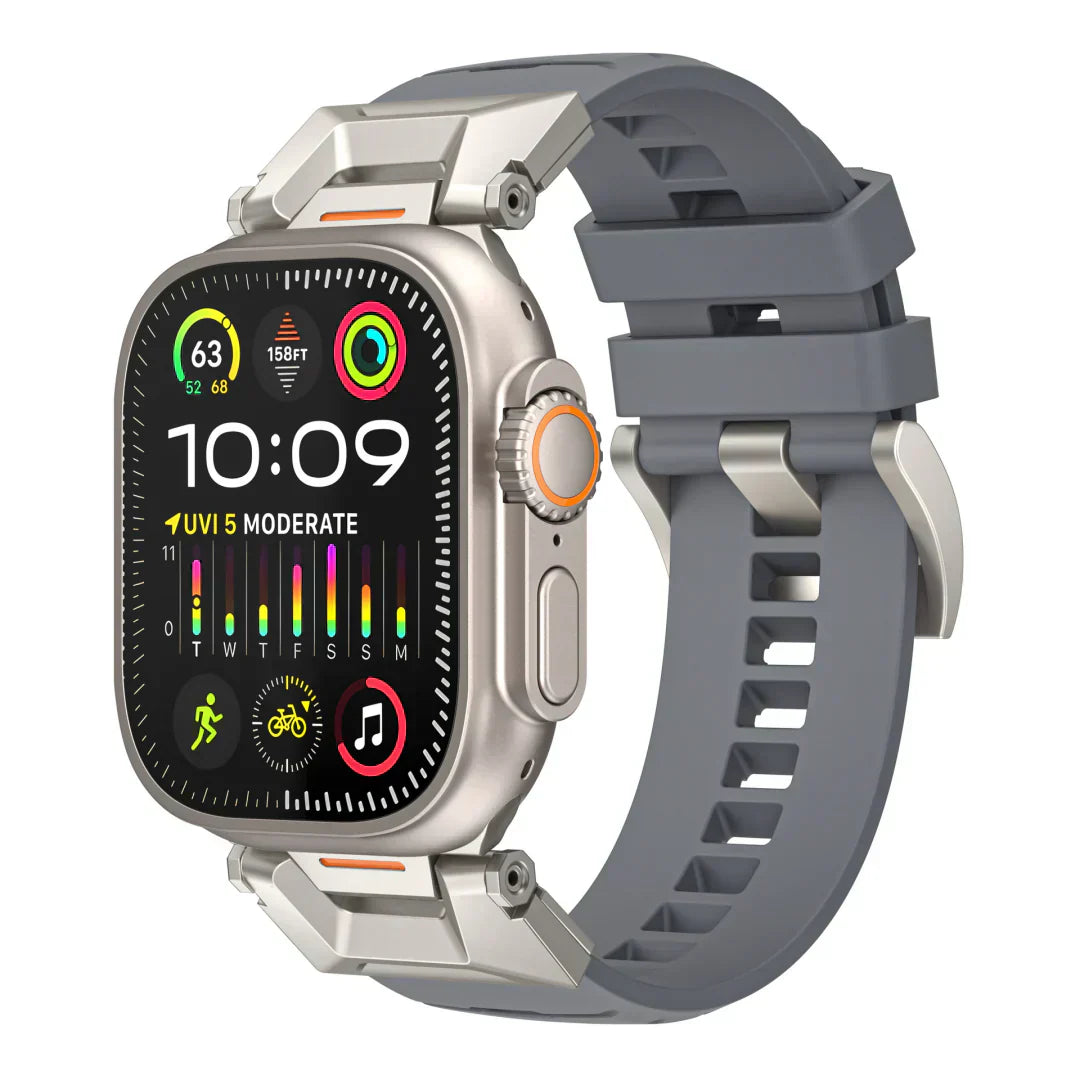 Soft Rubber Apple Watch Strap Band
