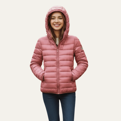 VogeLuxe | Women’s Shiny Ultralight Puffer Jacket