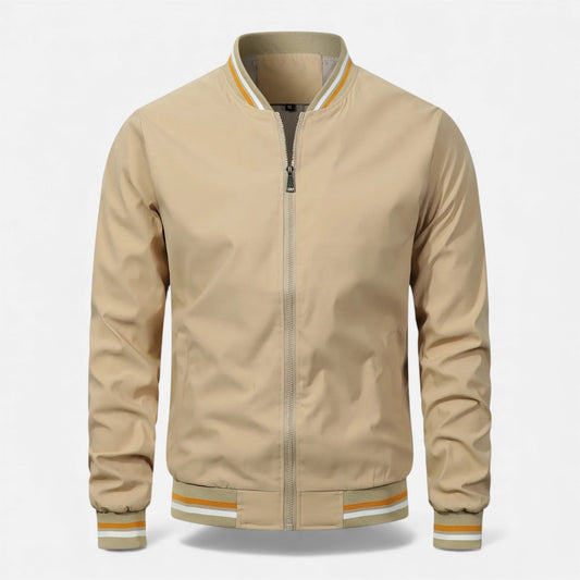 Warm Men's Padded Winter Bomber Jacket - VogeLuxe