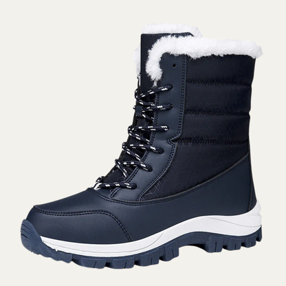 VogeLuxe | Women’s Waterproof Quilted Mid Calf Cold Weather Boot