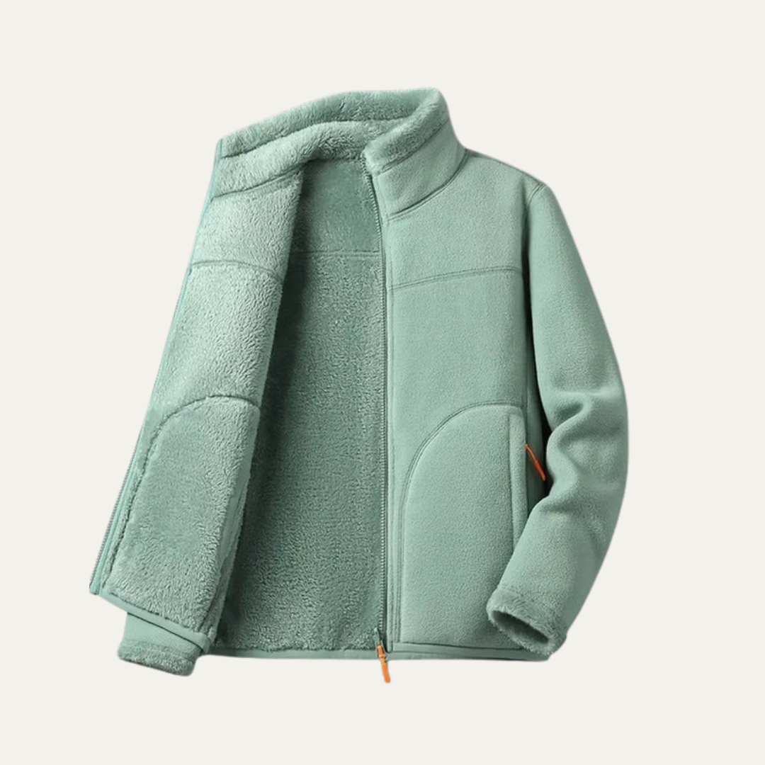 VogeLuxe | Women’s Soft Zip Fleece Jacket
