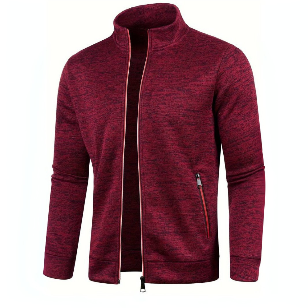 VogeLuxe | Men’s Neon Piped Full Zip Track Jacket