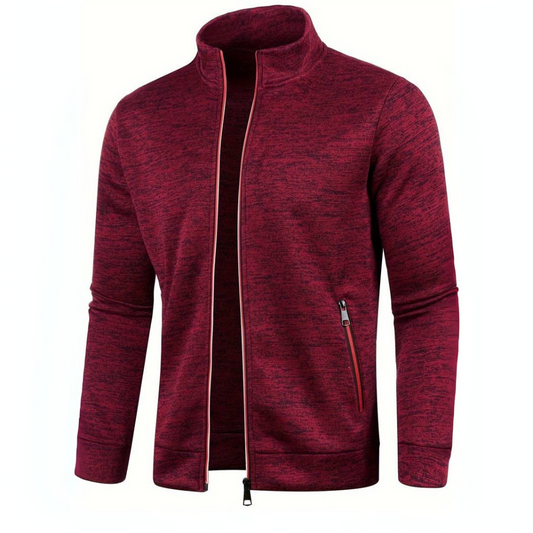 VogeLuxe | Men’s Neon Piped Full Zip Track Jacket