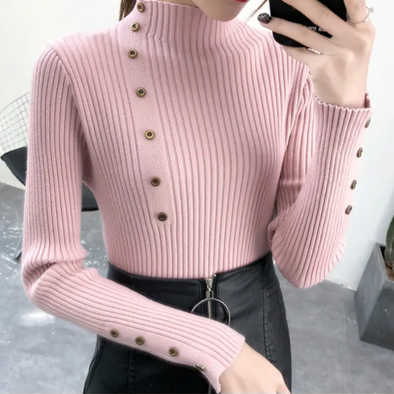Cozy Women's Winter Cable Knit Sweater