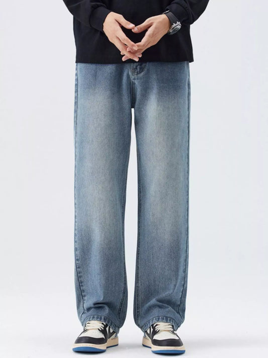 Classic Relaxed Fit Men's Jeans - VogeLuxe
