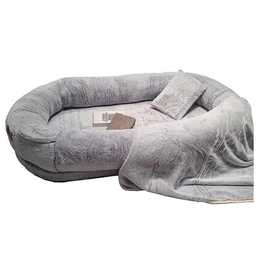 Comfy Double Dog Sofa Bed for Cozy Snuggles
