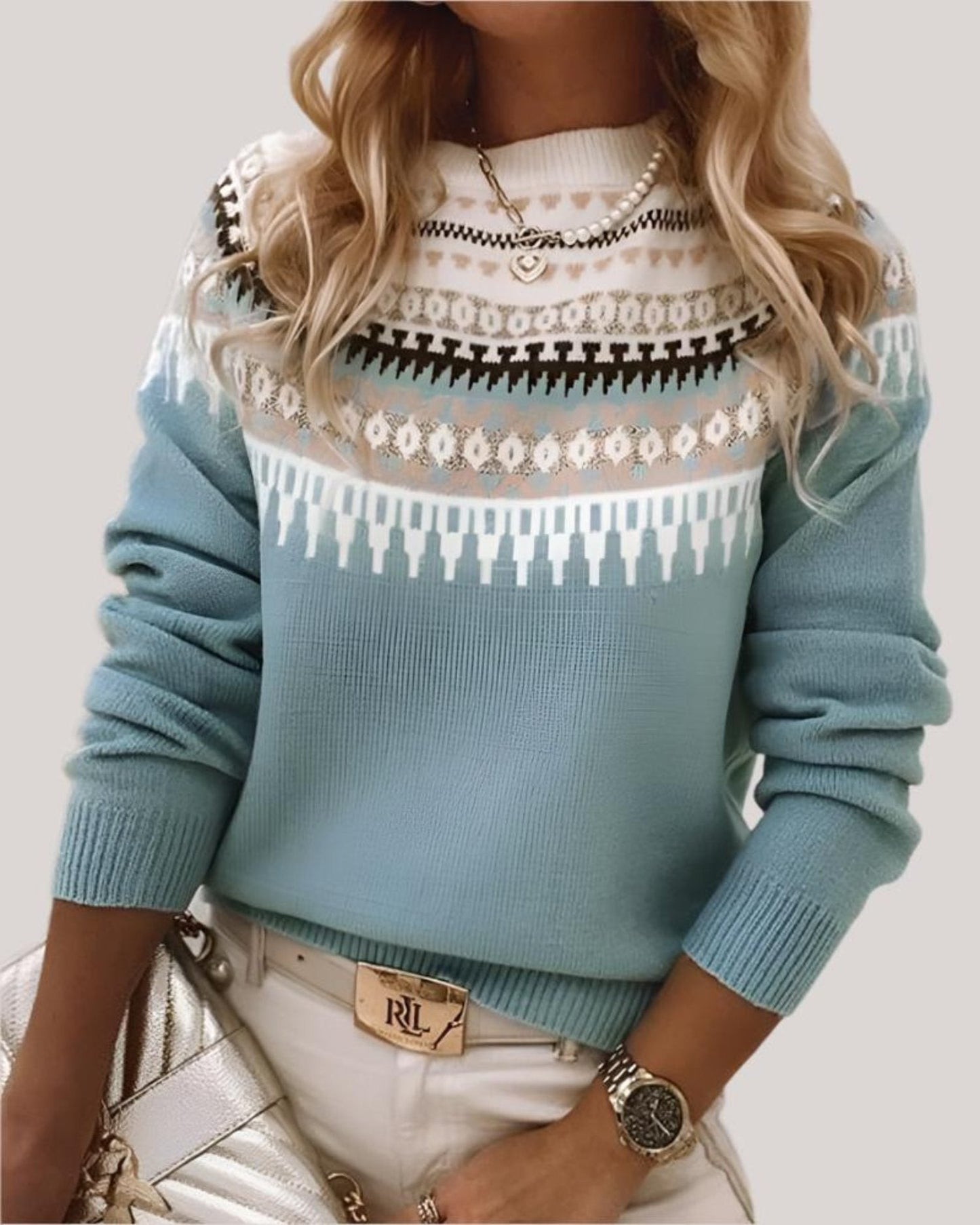 Ladies' Cozy Knit Sweater