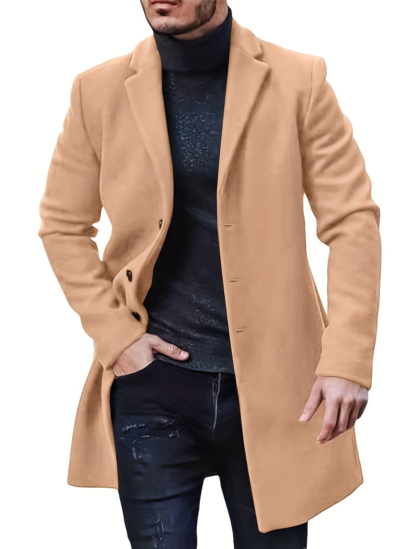 Relaxed Fit Cozy Winter Coat