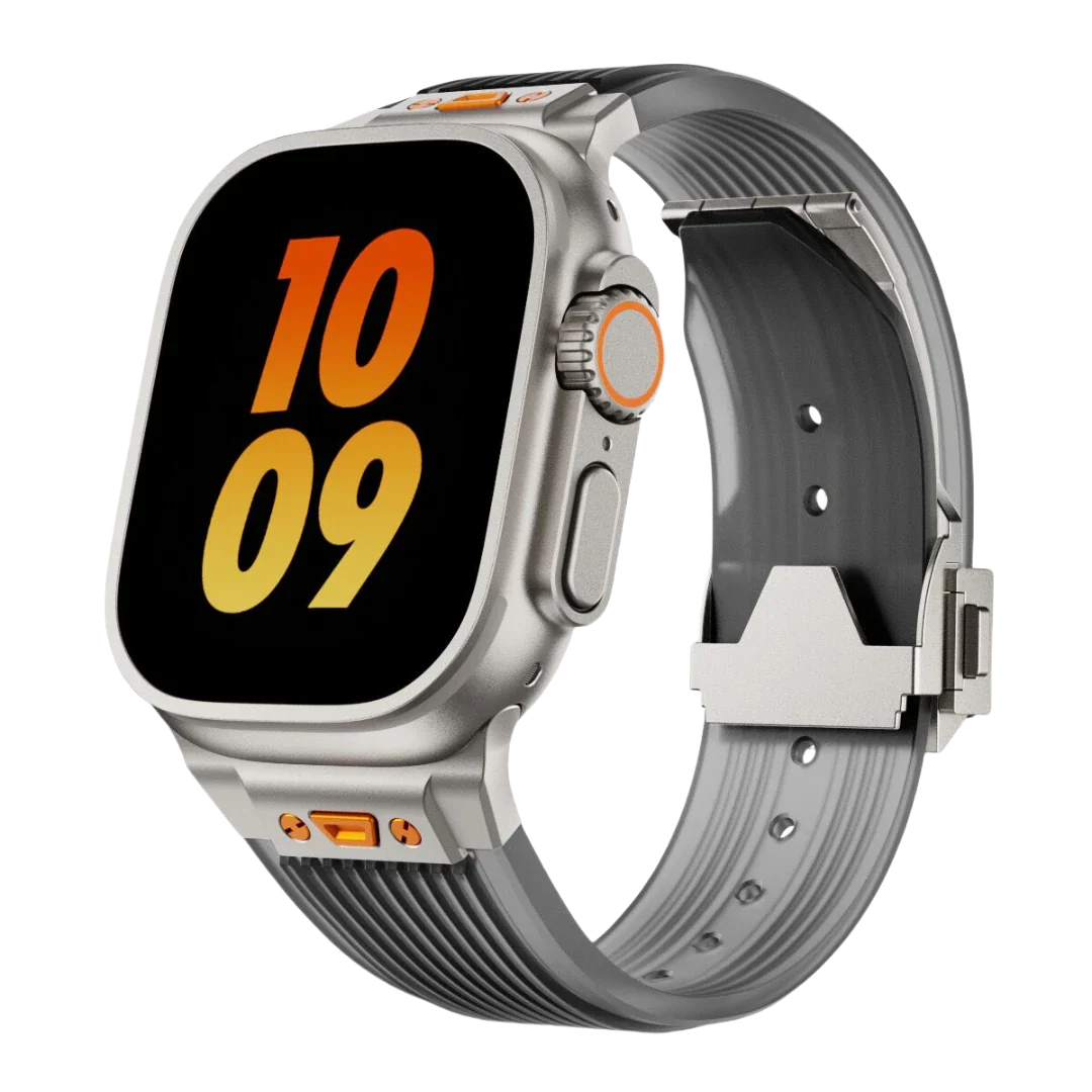 Transparent Silicone Apple Watch Strap