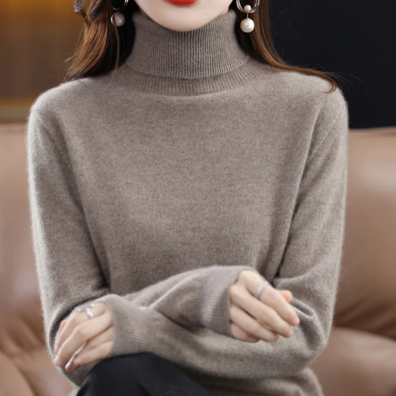 Soft Women's Winter Wool Sweater