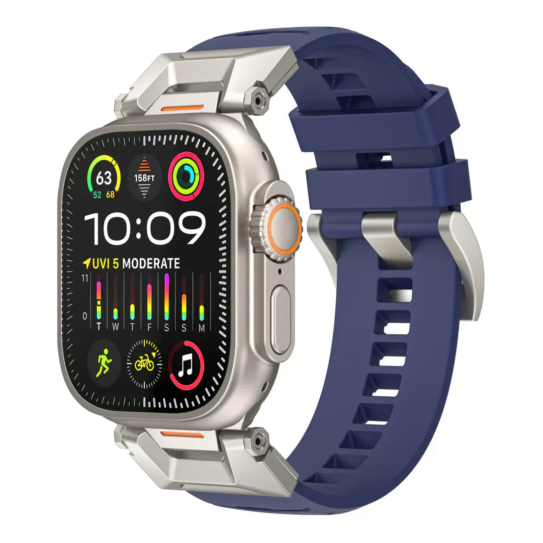 Soft Rubber Apple Watch Strap Band