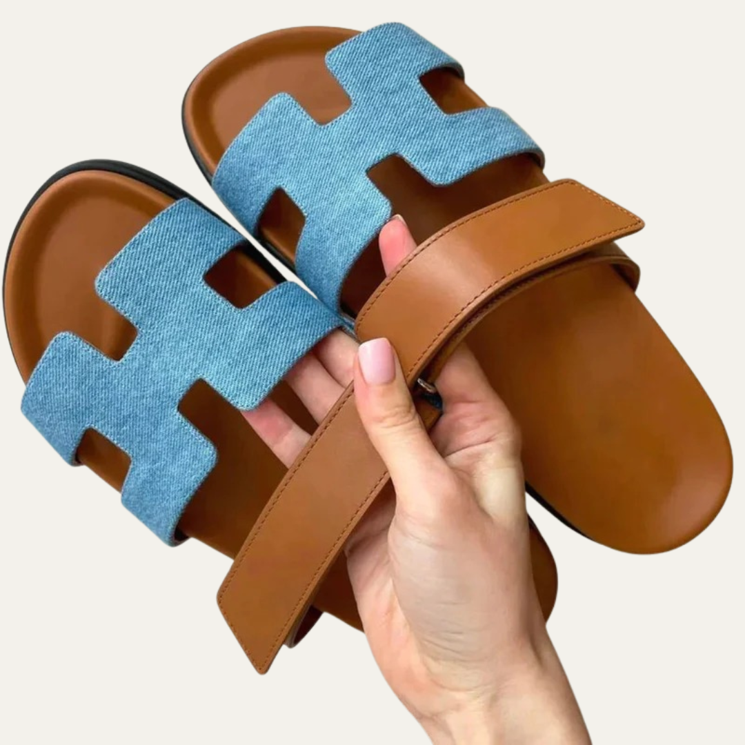 VogeLuxe | Women’s Comfortable Ergonomic T Strap Sandal