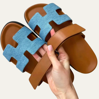 VogeLuxe | Women’s Comfortable Ergonomic T Strap Sandal