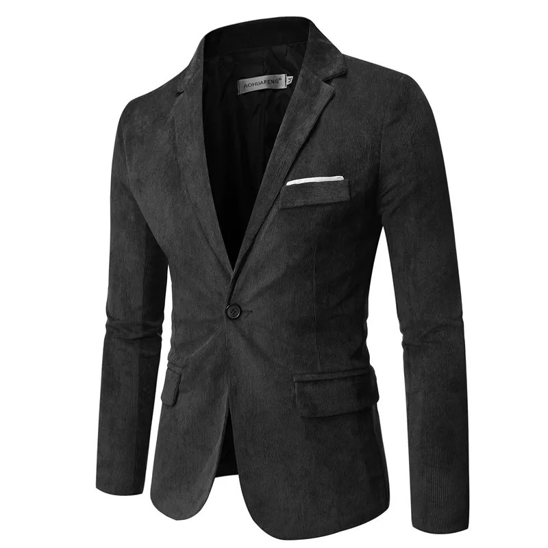 Relaxed Fit Mens Corduroy Jacket