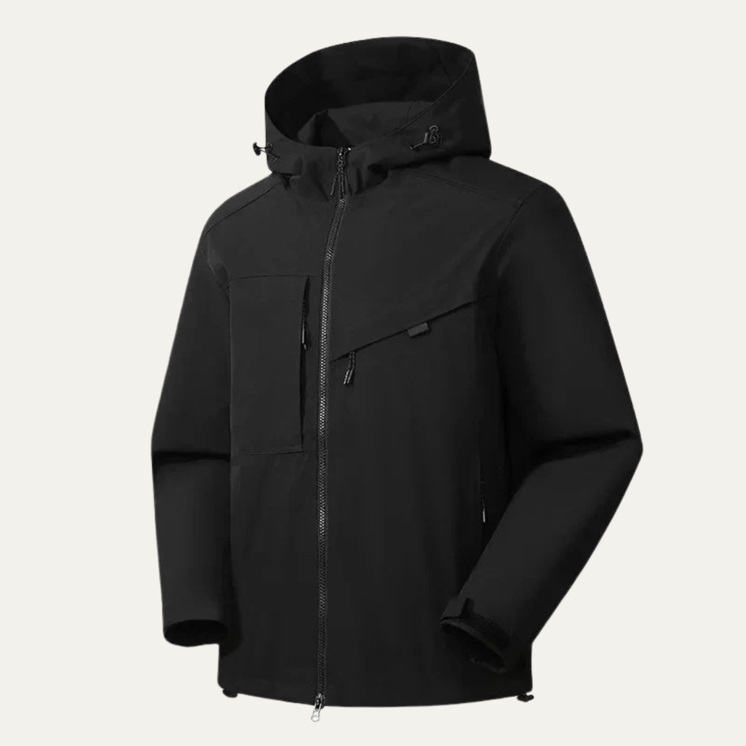 VogeLuxe | Men’s Technical Waterproof Hardshell Jacket