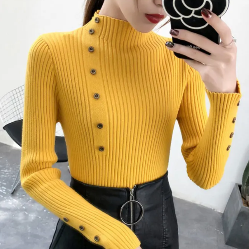 Cozy Women's Winter Cable Knit Sweater