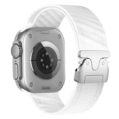 Durable Nylon Strap With Secure Buckle For Apple Watch