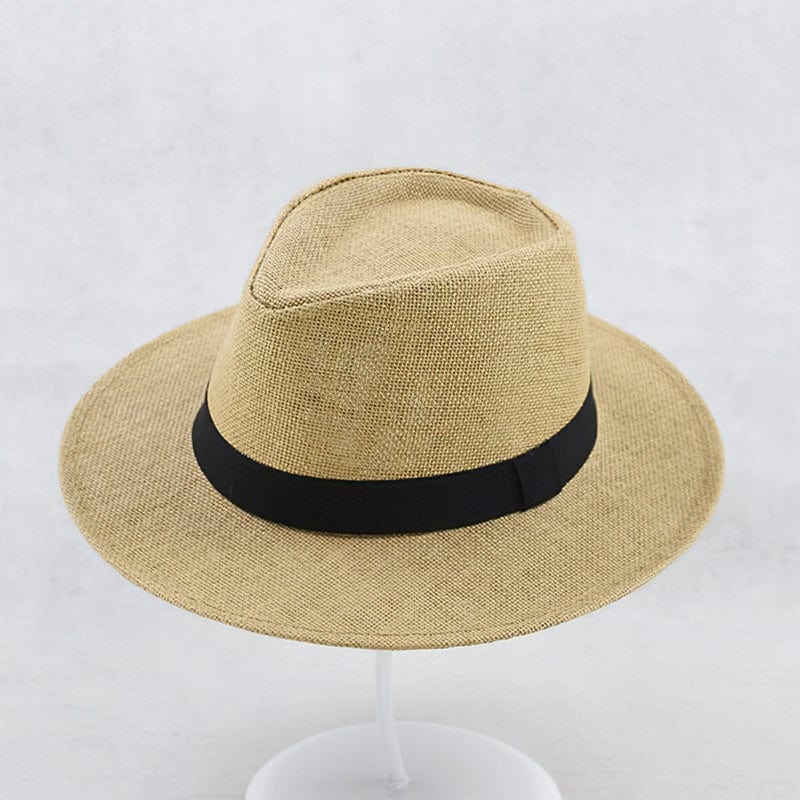 Elegant Handwoven Straw Panama Hat