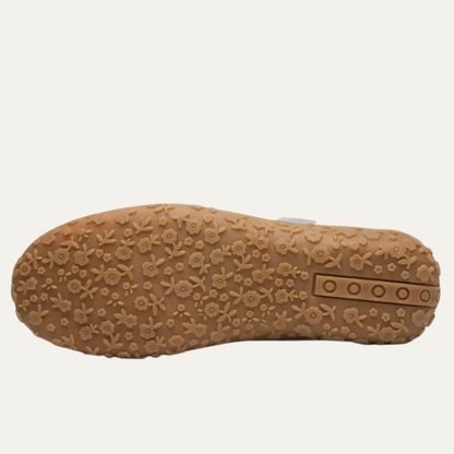 VogeLuxe | Women’s Closed Toe Caged Comfort Flat Shoe