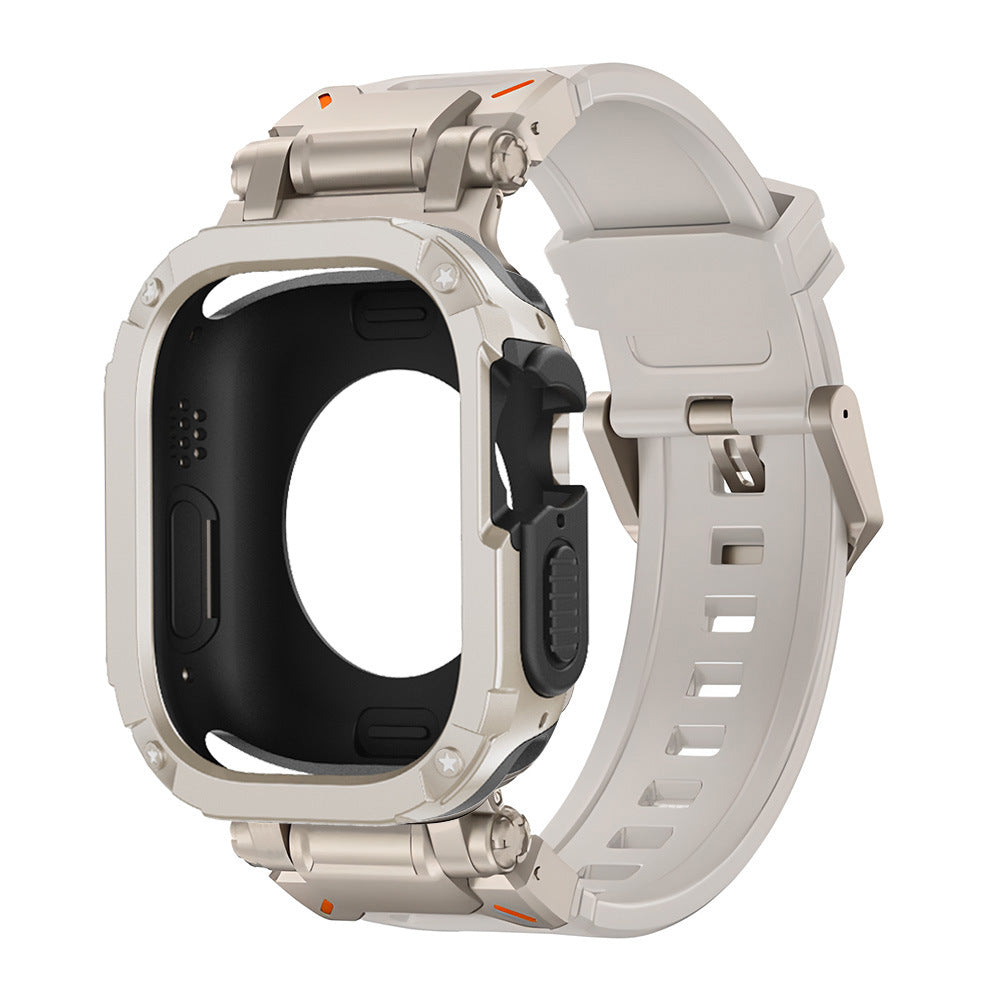 Durable Sport Rubber Strap Case for Apple Watch