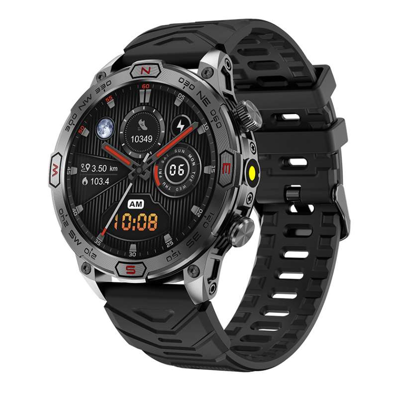 Advanced GPS Smart Watch with Heart Rate Blood Pressure Monitor - VogeLuxe