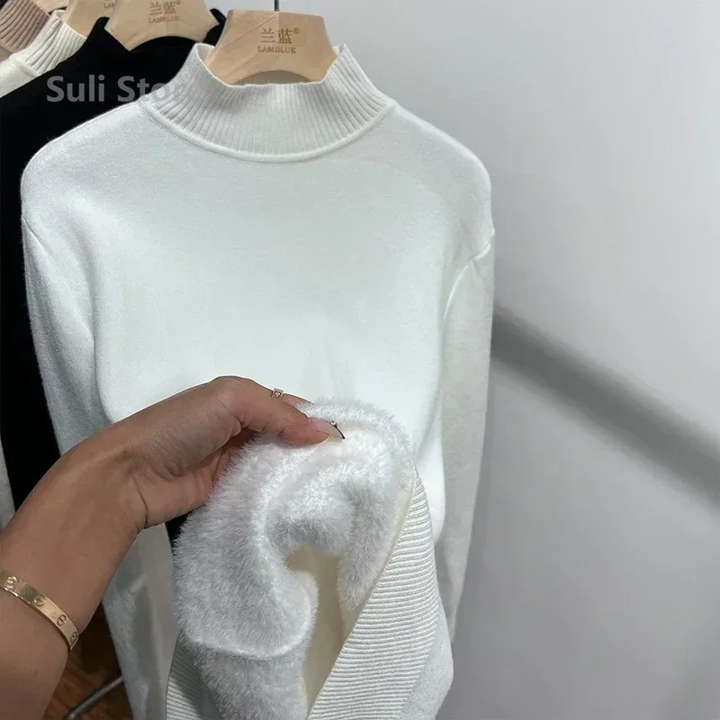Warm Cozy Women's Winter Fleece Sweater
