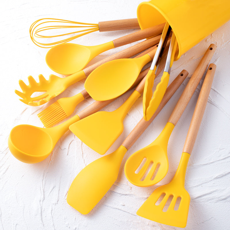 Premium 12-Piece Silicone Kitchen Utensil Set