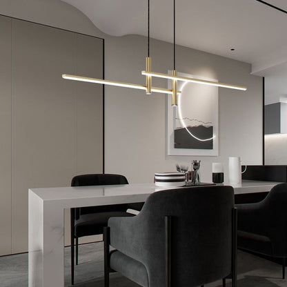 Modern Linear LED Pendant Lamp