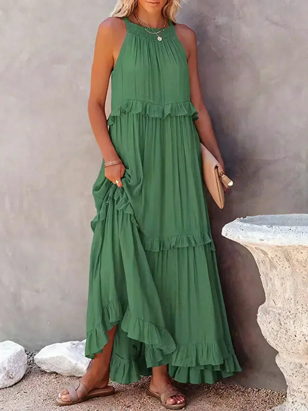 Chic Ladies Floral Dress